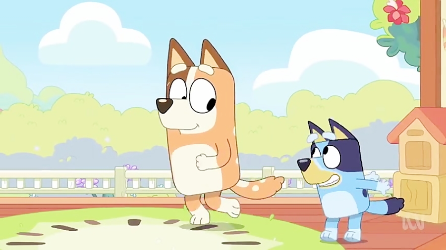 انیمیشن Bluey - فصل 1 قسمت 42 - Hide and Seek